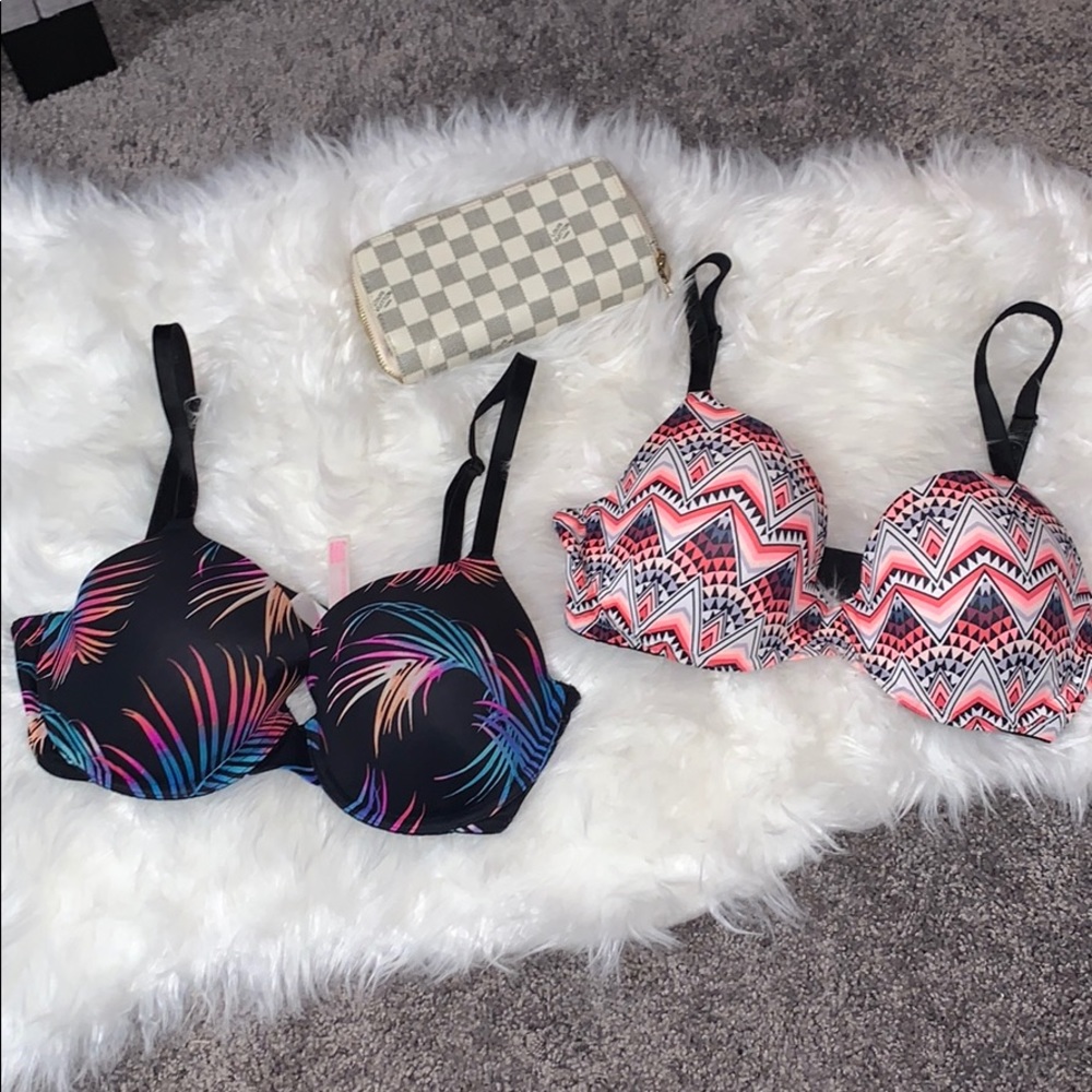 2 VS Pink Bras